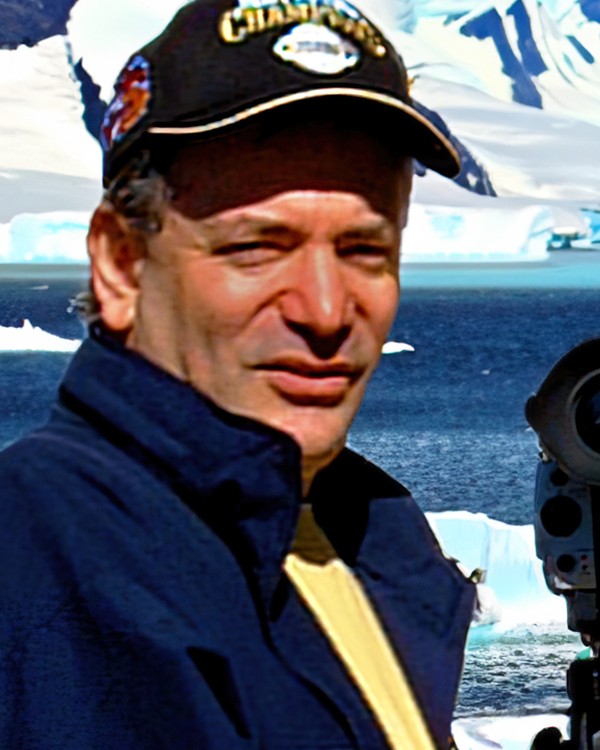 Joe Fremont behind a camera